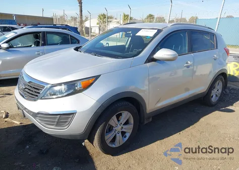 2013 Kia Sportage Lx из США, поврежденный, VIN KNDPB3A20D7452375